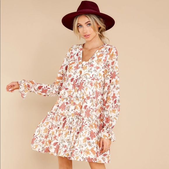 CUTE AURA FLOWING DRESS SZ L - Picture 1 of 12